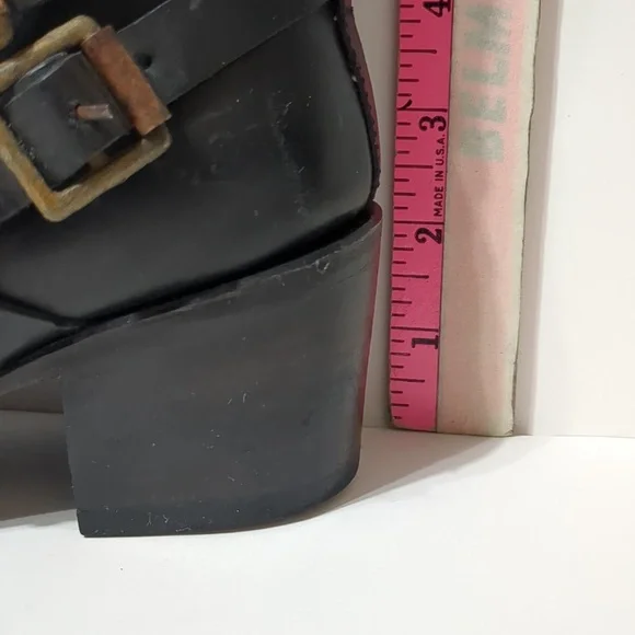 FREEBIRD by STEVEN Saintblack leather Boot women size 7